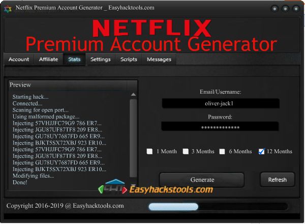 best free netflix account generator
